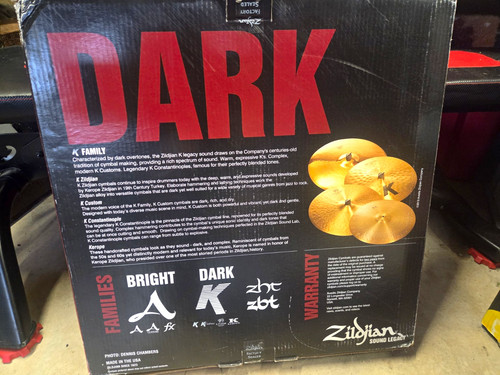Zildjian custom dark - zildjian, k