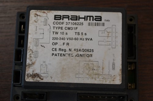 Boîte contrôle brahma - boîte, de