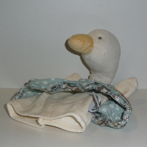 Doudou oie moulin - oie, roty