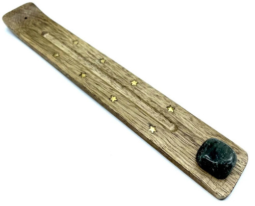 Porte encens bois - bois, 25cm