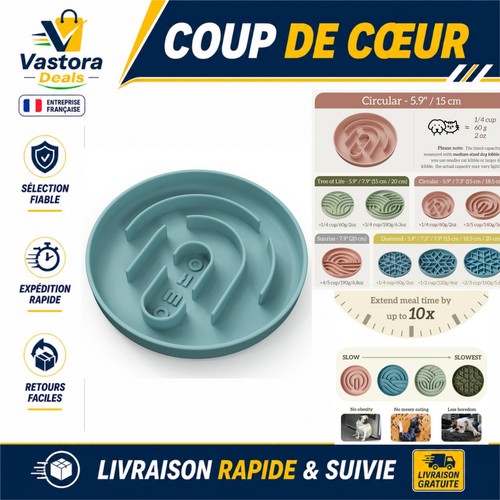 Ohmo gamelle anti - glouton, pour