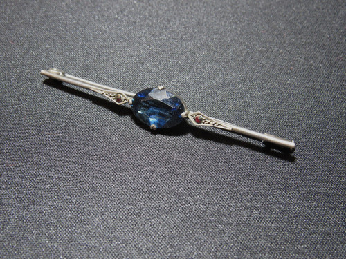 Art deco broche argent - art,