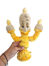 Lumiere Disney Beauty and the Beast Candle Plush Soft Toy Stamped 12"