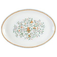 Faiencerie De Gien Au Sainfoin Oval Steak Platter 11574137