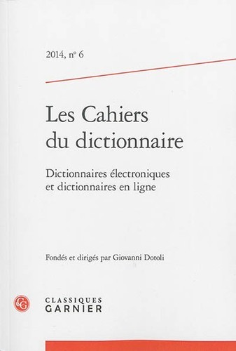 Cahiers dictionnaire - dictionnaire, (les)