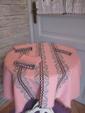 Vintage  Nappe Tissée