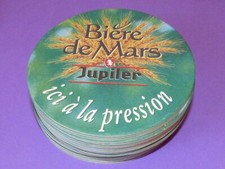 LOT 25 DESSOUS VERRE BIERE SOUS-BOCK  "JUPILER" BIERE DE MARS / TB ÉTAT