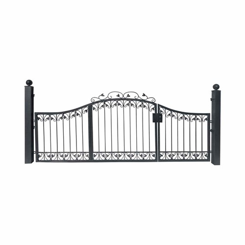 Porte jardin portail fer - de, en