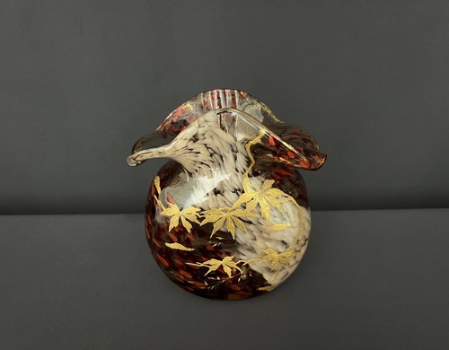 Vase verre soufflé art - verre,