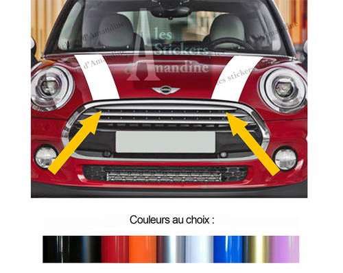 Bandes capot pour mini - 2, x