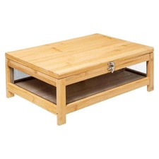 Cave à Fromage & Plateau "Bambou" 39cm Naturel