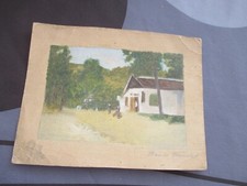 15 X 10 cm petit dessin sur