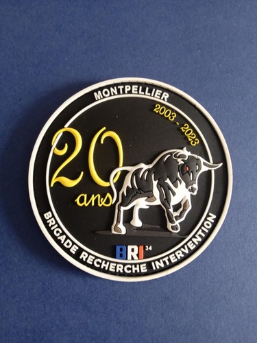 Police nationale ecusson - nationale, bri