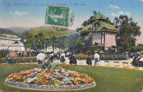 Menton kiosque à musique - menton,,