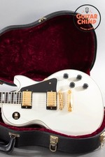 2007 Gibson Custom Shop Les Paul Custom Alpine White – Ebony Board, Original Cas