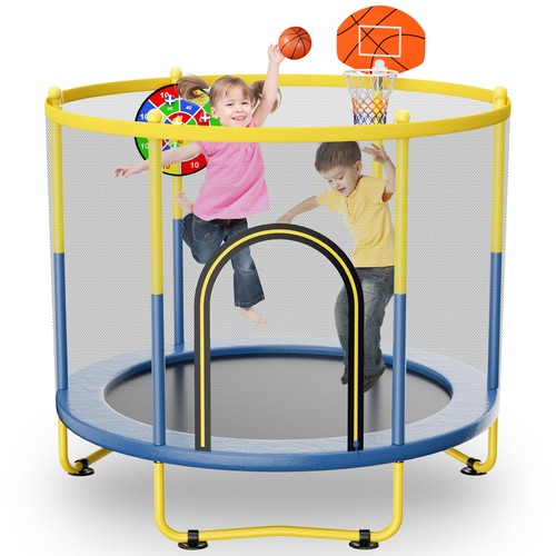 6ft trampoline with - trampoline, safety