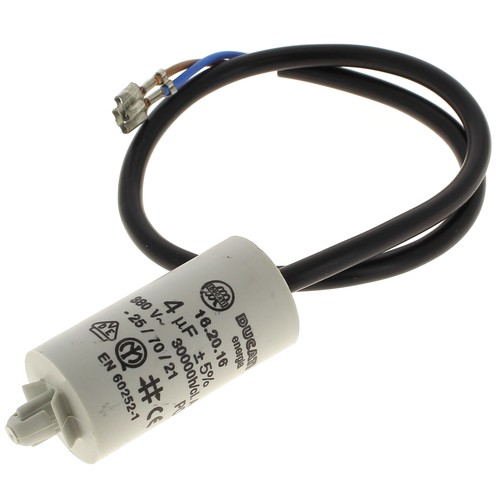 Condensateur 4µf 400v fils - condensateur,