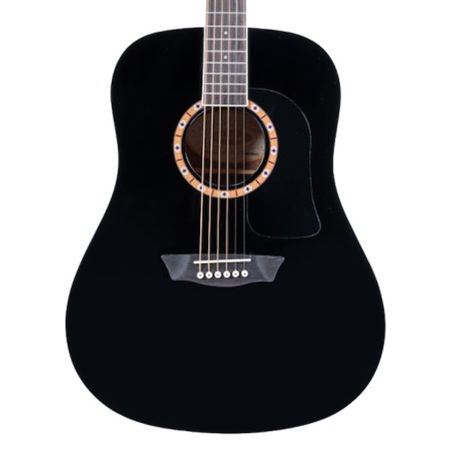 Washburn wd100dlbk dreadnought - wd100dlbk,