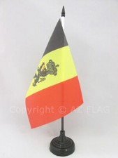 DRAPEAU DE TABLE BELGIQUE AVEC