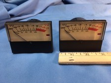 Pair of two VU Meters