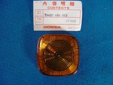 Cabochon clignotant avant HONDA MB50/80 MT80SA CB125TA TB XL125S 33402-166-003