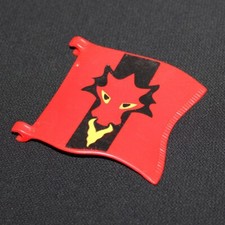 Playmobil Middle Ages Red Dragon Flag 3319 5757