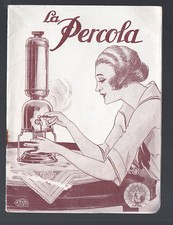 advertising old papers coffee maker LA PERGOLA P26526