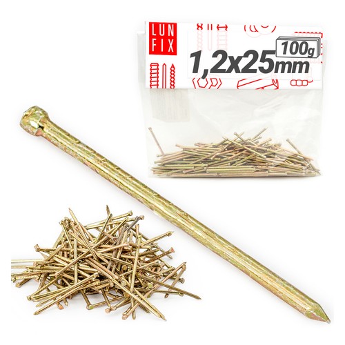 Clous 4x25mm 100g 400 pcs - clous,