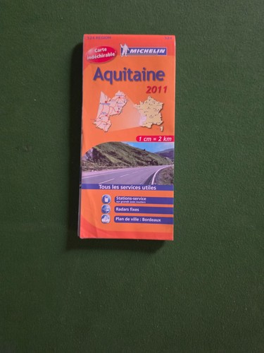 Carte routière michelin 524 - carte,