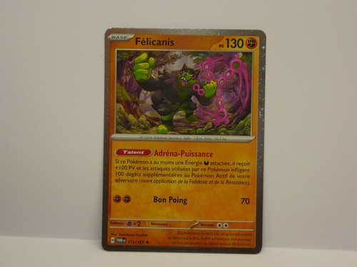 Carte pokemon felicanis - carte,