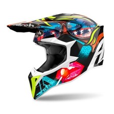 Casque Helmet Cross Wraap Lollipop Airoh Taille M
