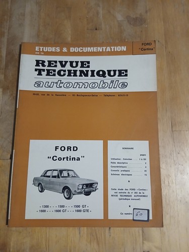 Revue technique automobile - revue,