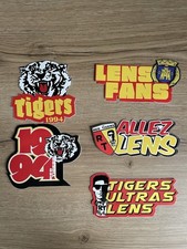 Stickers Lens ultra supporter foot club écharpe kop fans Bollaert RC red tigers 