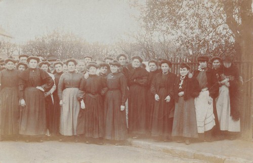 Carte photo representant - carte, un