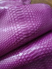 Genuine Snake skin, Italian genuine snake leather, exotic leather 