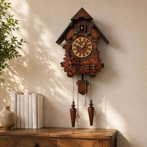 Horloge coucou avec - à,