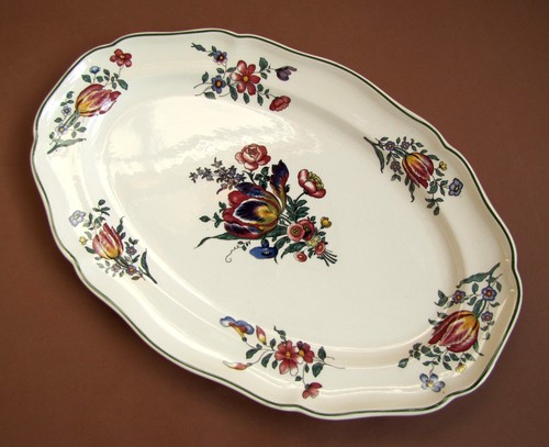 Plat ovale service - 40, cm