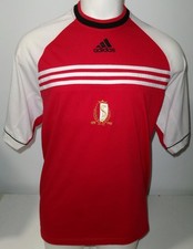 STANDARD LIEGE authentic polyester & cotton shirt 1998-1999 Belgium 98-99 ADIDAS
