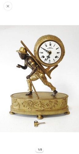 Pendule bronze eme - pendule,