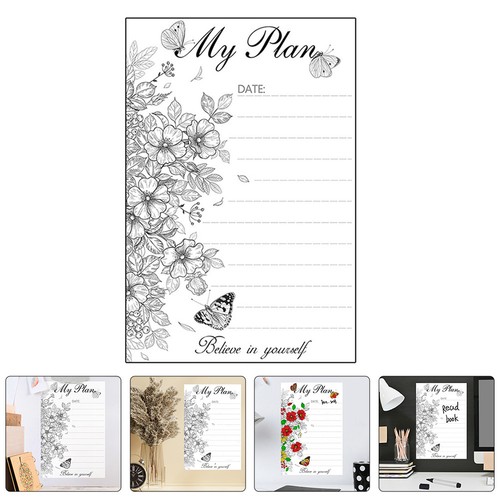 Tableau blanc adhésif - tableau,