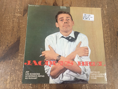 Jacques brel jeff vinyle - jacques,