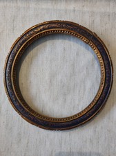 cadre bois rond style