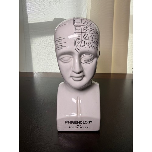 Fowler phrenology bust - fowler,