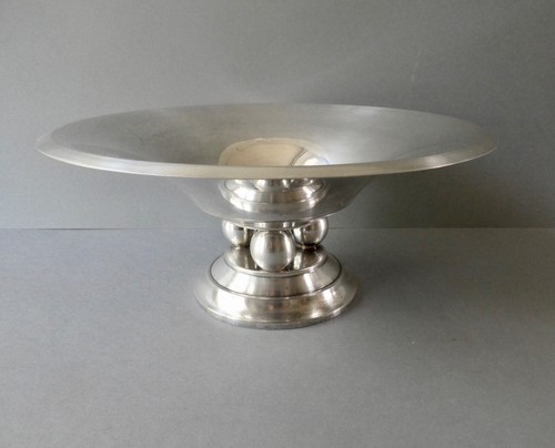 Coupe métal argenté pied - en, argenté,