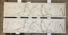 Dessus De Porte / En Bas Relief - Plâtre Moulage À L’antique