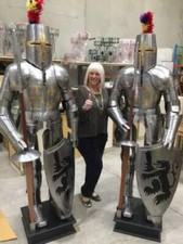 médiévale Armure portable