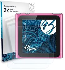 Bruni 2x Écran protecteur pour Apple iPod nano 6G Protecteur d'écran