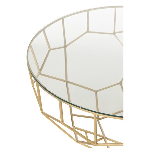 Table basse design verre - basse, en