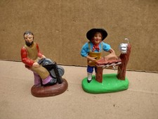 Lot De 2 Santons De Provence