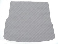 Matelassé Cuir artificiel GRIS Tapis coffre pour Toyota Highlander IV Hybrid SUV